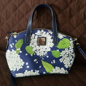Dooney &  Bourke Coated Canvas Hydrangea Purse